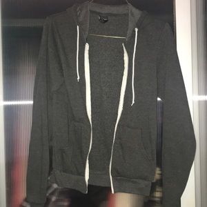 Grey Hoodie Sweater